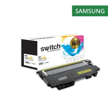 SWITCH Toner 'Gamme PRO' compatible Samsung CLT-Y404S (SU444A) - Jaune- 1 000 pages