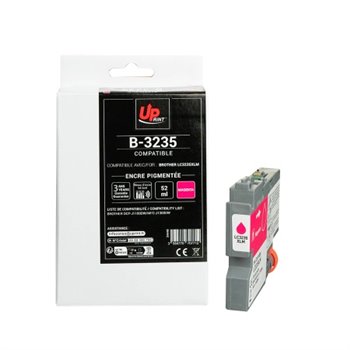 Uprint - Cartouche compatible Brother LC3235XL (LC-3235C) XL- Magenta