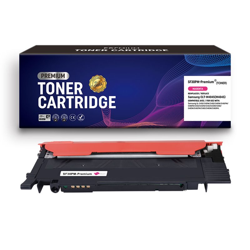 Premium Compatible - Toner compatible Samsung CLT-M404S (SU234A) - Magenta - 1 000 pages