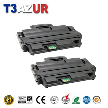 Lot de 2 Toners compatibles Samsung ML2850 (ML-D2850B/ML-D2850A/SU654A/SU646A) - 5 000 pages