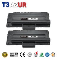 Lot de 2 Toners compatibles Samsung SCX4200 (SCX-D4200A/SV183A)- 3 000 pages