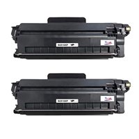 Lot de 2 Toners compatibles Brother TN2510 XL Noir- 3 000 pages