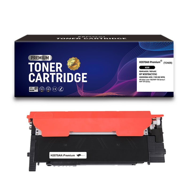 Xerox Everyday HP W2070A Cartouche de toner générique noir - Remplace 117A (avec puce)