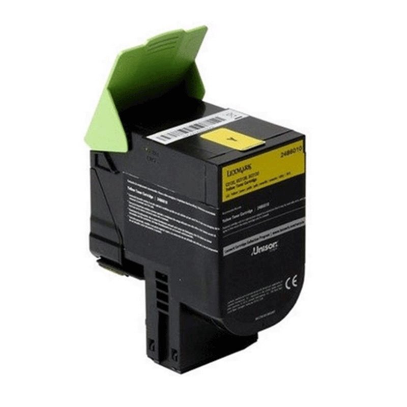 Toner Original Lexmark C2132/XC2130/XC2132 (24B6010) Jaune - 3 000 pages