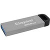 Clé USB Kingston DataTraveler Kyson 256 Go - 3.2 Gen 1 - Lecture 200 Mo/s - Design métallique - Couleur argent (Pendrive)