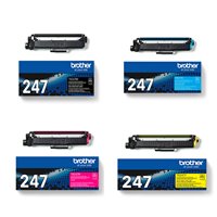 Original- Lot de 4 Toners compatibles Brother TN247/ TN243