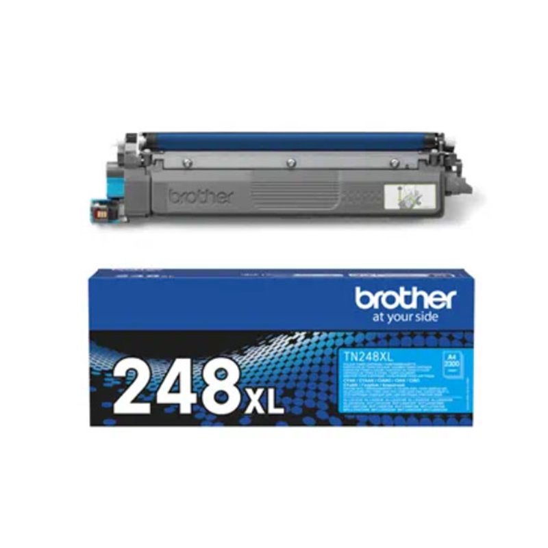 Original - Toner Brother TN248XLC - Cyan -2 300 pages