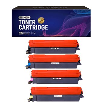 Premium Compatible - Lot de 4 Toners compatibles Brother TN249