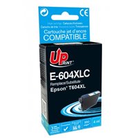 Uprint - Cartouche compatible Epson 604XL (C13T10H24010/C13T10G24010)- Cyan