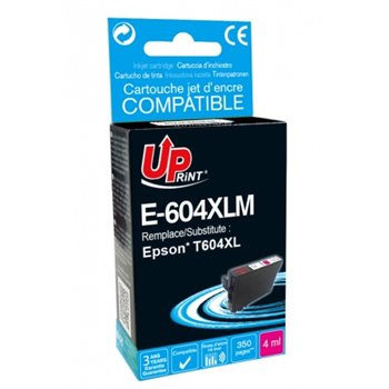 Uprint - Cartouche compatible Epson 604XL (C13T10H34010/C13T10G34010) - Magenta