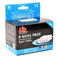 Uprint - Pack de 4 cartouches compatibles Epson T603XL