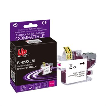 Uprint - Cartouche compatible Brother LC422XL (LC422XLM) Magenta