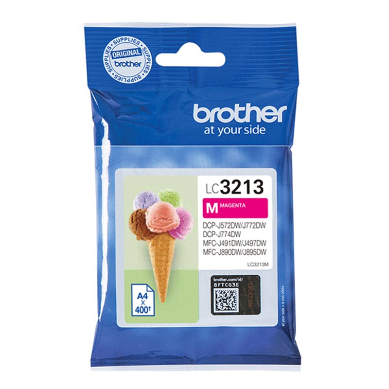 Original - Cartouche Brother LC3213M - Magenta