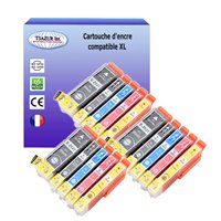 Lot de 10 Cartouches compatibles Epson T2621 - T2634