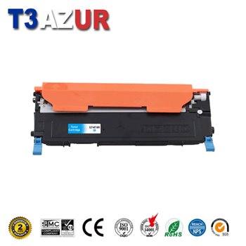 Toner compatible Samsung CLP310/ CLP315/ CLP320/ CLP325 (CLT-C4092S/CLT-C4072S) - Cyan -1 000 pages