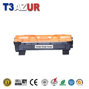 Toner compatible avec Brother TN1050 - 1 000 pages