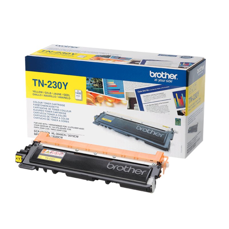 Original - Toner Brother TN230 - Jaune