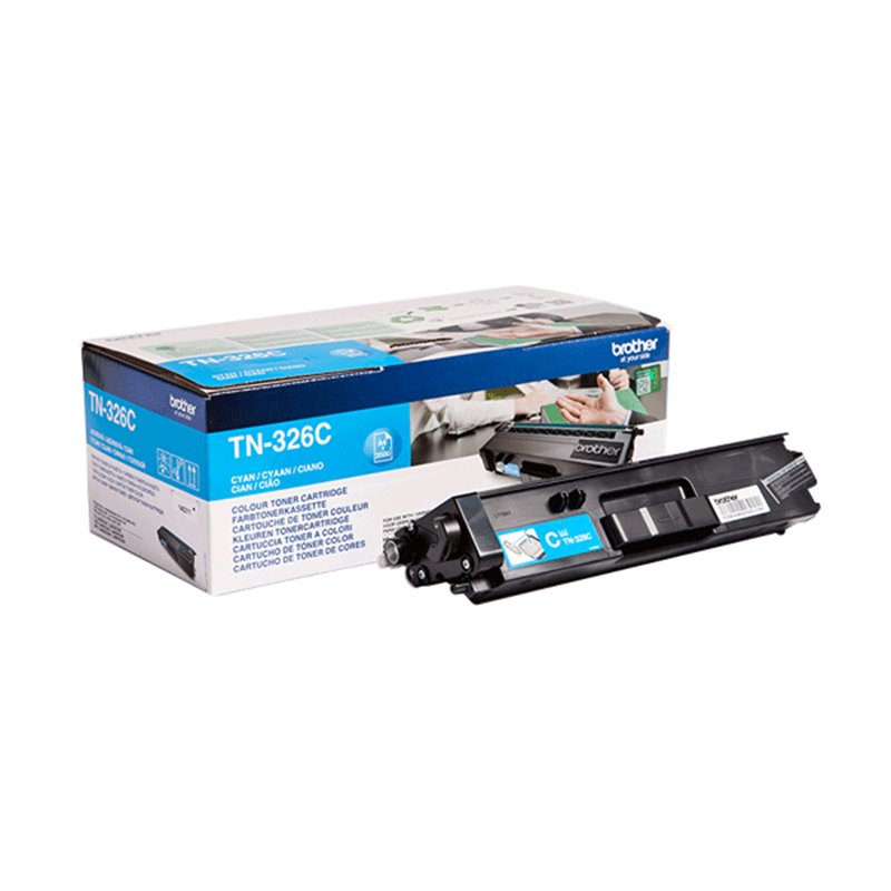 Original - Toner Brother TN326 - Cyan