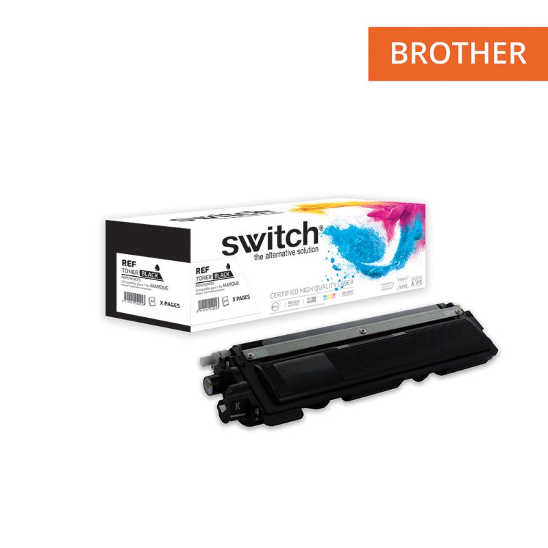 SWITCH - Toner compatible Brother TN248XLBk - Noire -3 000 pages