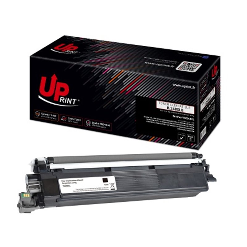 Uprint - Toner compatible Brother TN248XLBk - Noire -3 000 pages