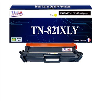 Toner compatible Brother TN821XXL (TN821XXLY) - Jaune