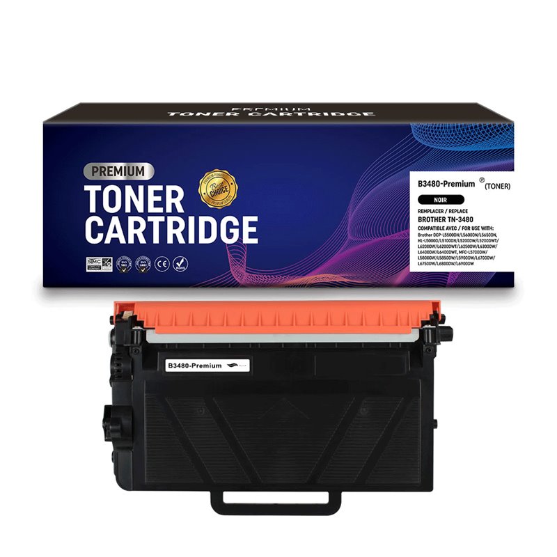 Premium Compatible- Toner compatible Brother TN3430/ TN3480 - 8 000 pages