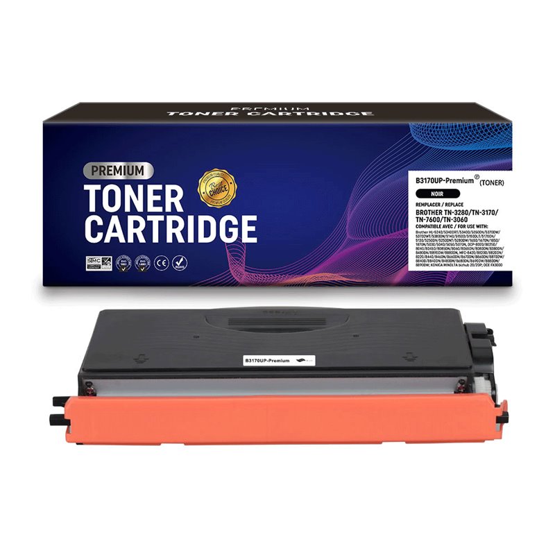 Premium Compatible- Toner compatible Brother TN-3280/ TN-3170/ TN-7600/ TN-3060 - 7 000 pages