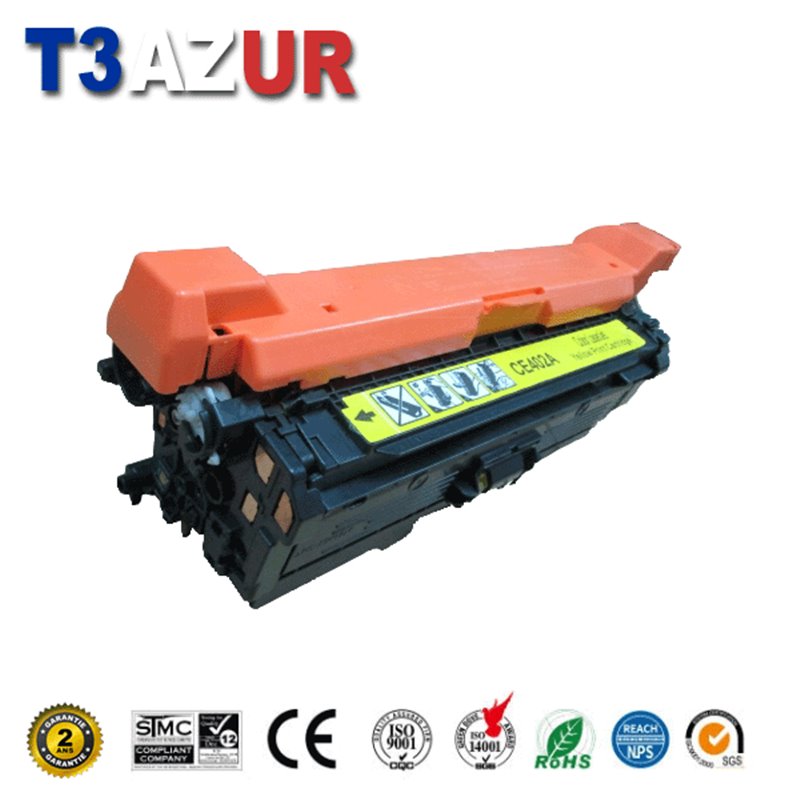 Toner compatible Canon 723 / 732 (2641B002/6261B002) - Jaune - 6 000 pages