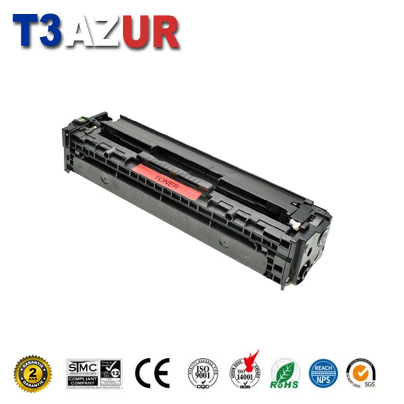 Toner compatible Canon 718 - Magenta - 2 800 pages