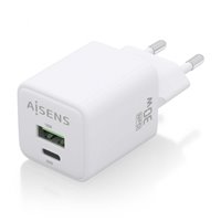 Chargeur Aisens Gan USB-C 30W - Haute efficacité énergétique - Blanc