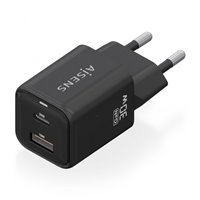 Aisens Gan USB-C Chargeur 30W - Haute efficacité énergétique - Noir