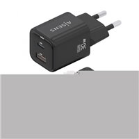 Aisens Gan USB-C Chargeur 30W - Haute efficacité énergétique - Noir