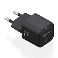 Chargeur Aisens GAN 35W - 1xUSB-C PD3.0 QC4.0 - Couleur Noir