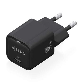 Chargeur Aisens GAN 35W - 1xUSB-C PD3.0 QC4.0 - Couleur Noir