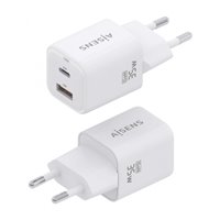 Aisens Gan USB-C Chargeur 35W - Haute efficacité énergétique - Couleur Blanc