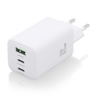 Chargeur Aisens Gan USB-C 65W - Haute efficacité énergétique - Couleur Blanc