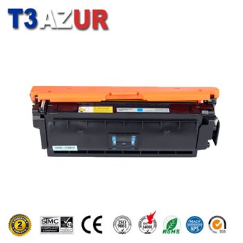 Toner compatible avec HP CF361X (508X) - Cyan - 9 500 pages