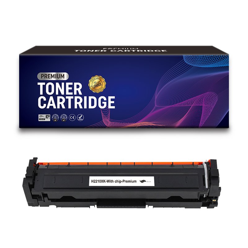 Premium Compatible- Cartouche de toner générique noir HP W2210X/W2210A - Remplace 207X/207A (avec puce)