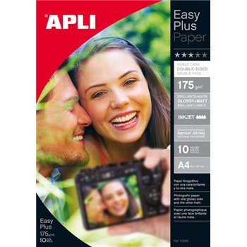 Apli Photobright Papier Photo A4 240g 20 Feuilles