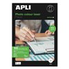 Papier photo laser couleur Apli A4 210g 100 feuilles