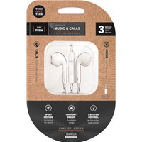 Écouteurs Intra-Auriculaires TechOneTech Ear Tech - Microphone Intégré - Mini Jack 3,5 mm - Assistant Vocal - Câble 1,20 m