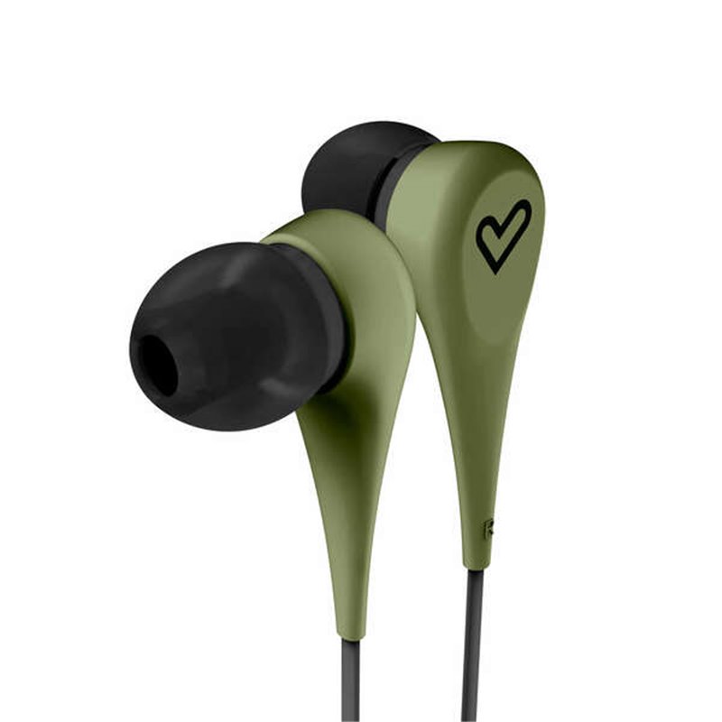 Casque Energy Sistem Style 1 - Câble Plat - Couleur Vert