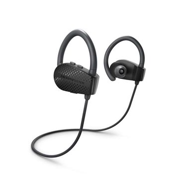 Casque Bluetooth Sport 1+ Energy Sistem - Assistant vocal - Résistant à la transpiration - Couleur noire