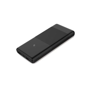 Batterie Externe/Power Bank Ksix 10000mAh 22,5W - Ultra fine - Technologie PD - Chargement simultané - 1x USB-A, 1x USB-C