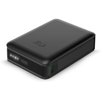 Ksix Powerbank Nano 10 000 mAh - Format de poche - Power Delivery - 22,5 W - Câble USB-C vers USB-C - Couleur Noir