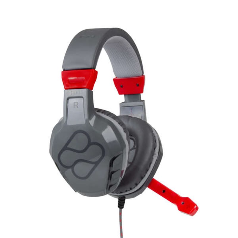 Casque Gaming FR-TEC Samus - Haut-Parleur 50 mm - Microphone Rotatif - Contrôle Volume et Muet - Connexion Mini-Jack 3,5 mm