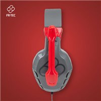 Casque Gaming FR-TEC Samus - Haut-Parleur 50 mm - Microphone Rotatif - Contrôle Volume et Muet - Connexion Mini-Jack 3,5 mm