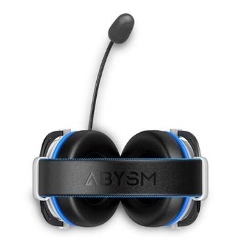 Abysm AG700 7.1 Casque Gaming avec Microphone Amovible - Arceau Ajustable - Oreillettes Rembourrées - Commandes Filaires - Câble