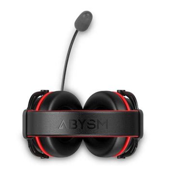 Abysm AG700 7.1 Casque Gaming avec Microphone Amovible - Arceau Ajustable - Oreillettes Rembourrées 