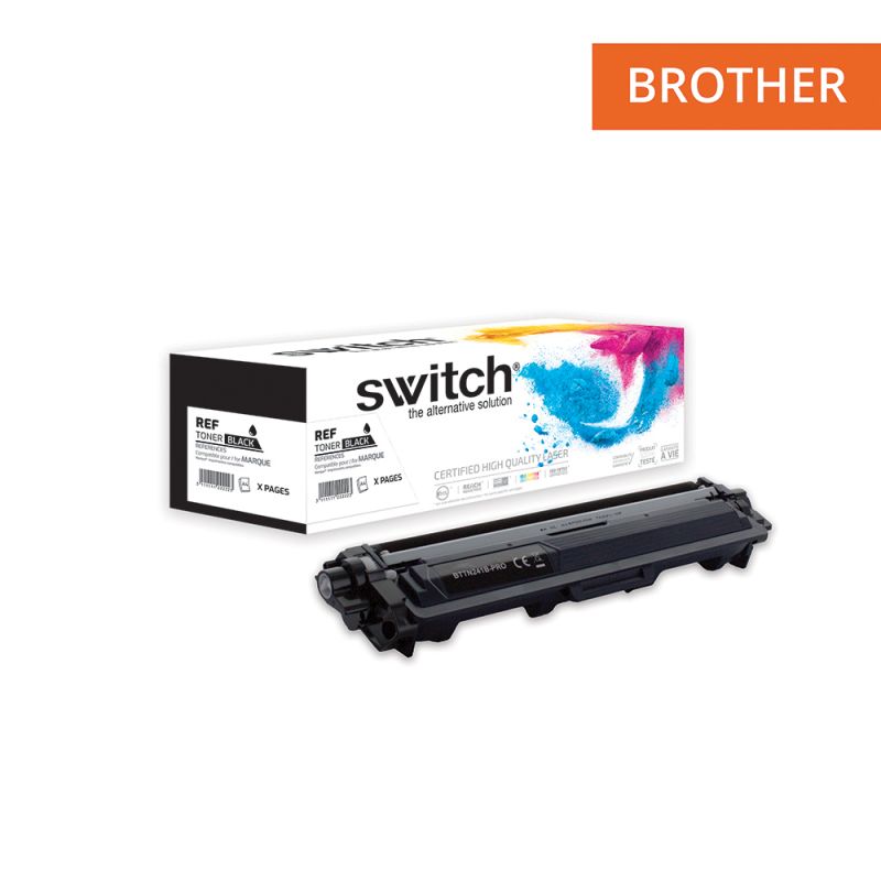 SWITCH - Toner compatible Brother TN241/ TN242 - Noire - 2 500 pages